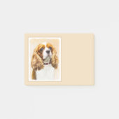 Post-it® Cavalier Le Roi Charles Spaniel Peinture originale (Devant)