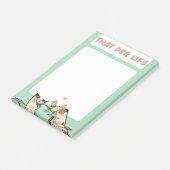 Post-it® Ce Chien Vert Vie (Incliné)