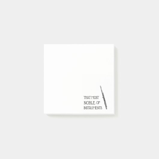 Post-it® Ce plus noble des instruments - post-its de (Devant)