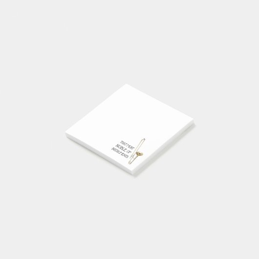 Post-it® Ce plus noble des instruments - trombone (Incliné)