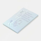 Post-it® Ce Qui Ne Me Tue Pas Me Rend Super (Incliné)