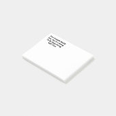 Post-it® Cela retentit vraiment l'amusement (Incliné)