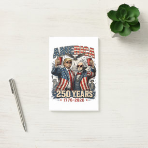 Post-it® Célébration patriotique de l'Amérique 250 ans