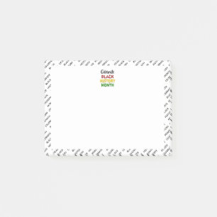 Post-it® Célébrer le Mois de l'histoire des Noirs