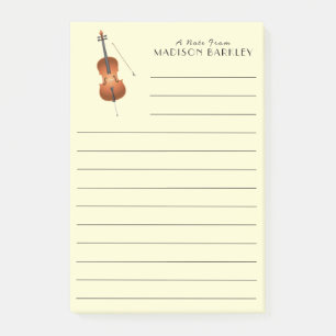 Post-it® Cello Musicien Musique Enseignant Chaîne Orchestre