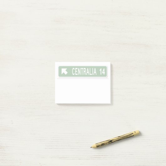 Post-it® Centralia PA (Sur un bureau)