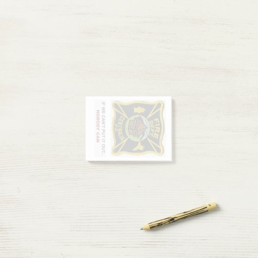 Post-it® Centralia PA, FD (Sur un bureau)