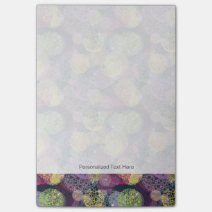 Post-it® Cercle de points Polka de la Cute Abstraite