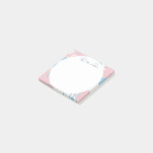 Post-it® Cercle floral et Abstrait (Incliné)