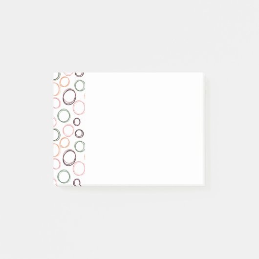 Post-it® Cercles Boho (Devant)