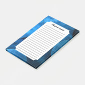 Post-it® Cercles de lune bleue (Incliné)