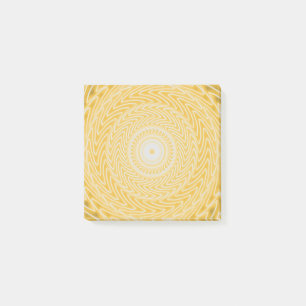 Post-it® Cercles jaunes motif