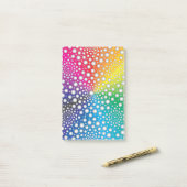 Post-it® Cercles Mandala 2 (Sur un bureau)