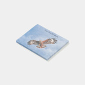 Post-it® Cerf-volant rouge (Incliné)