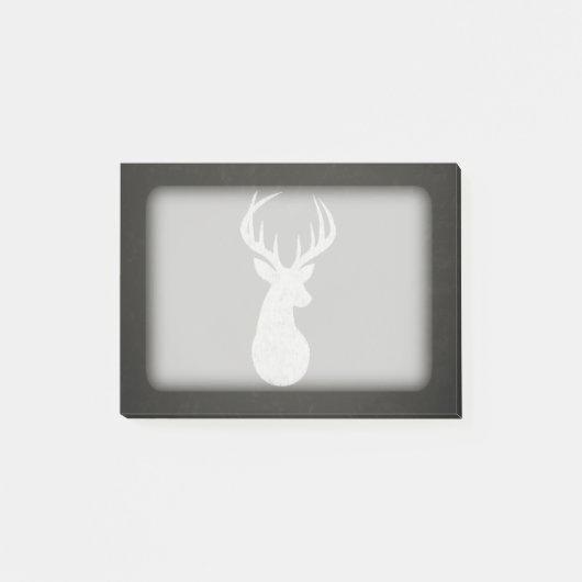 Post-it® Cerfs communs avec le dessin de craie (Devant)