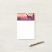 Post-it® Cerfs dans la nature (Sur un bureau)