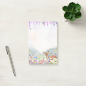 Post-it® Cerfs, Papillons, Lilacs et fleurs de printemps (Bureau)