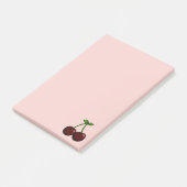 Post-it® Cerise - Collection de Fruits - (Incliné)