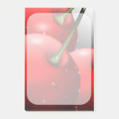 Post-it® Cerises avec gouttes de ragoût (Devant)