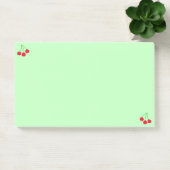 Post-it® Cerises sur les billets Green Postit® (Bureau)
