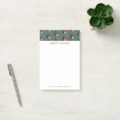 Post-it® Cerisier Sakura Moderne et Singe Asiatique (Bureau)