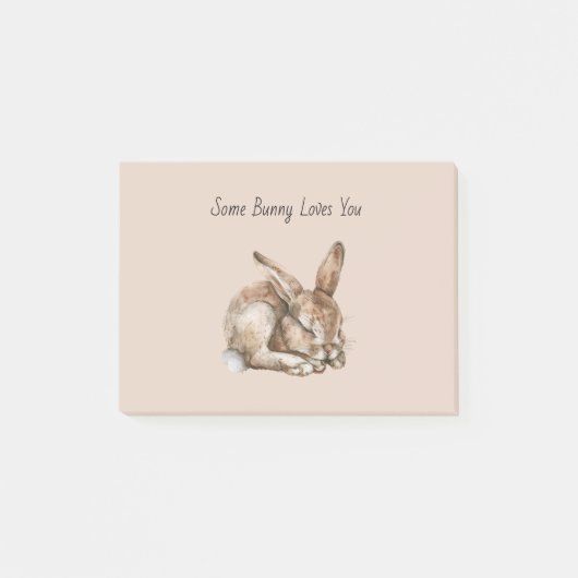 Post-it® Certain Lapin T'aime (Devant)