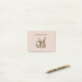 Post-it® Certain Lapin T'aime (Sur un bureau)