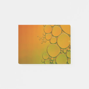 Post-it® ces bulles orange