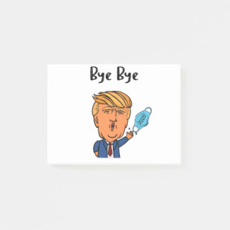 Post-it® C'est drôle de voir les yeux au nez de Trump à Noë