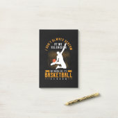 Post-it® C'Est La Saison Du Basket (Sur un bureau)