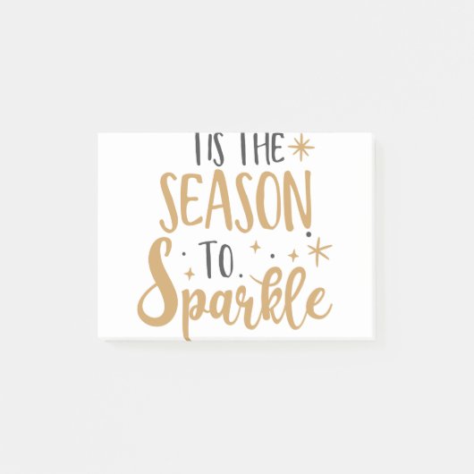 Post-it® C'est la saison pour scintiller (Devant)