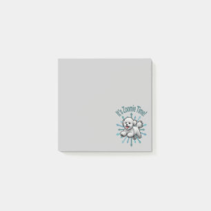 Post-it® C'est l'heure de Zoomie Bichon Frise