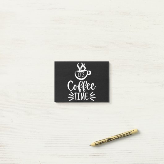 Post-it® C'est l'heure du café (Sur un bureau)