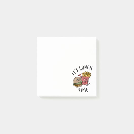 Post-it® C'est l'heure du déjeuner (Devant)
