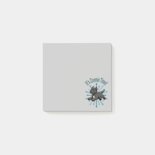 Post-it® C'est l'heure Zoomie Cane Corso (Devant)