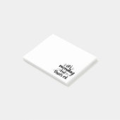 Post-it® C'est lundi mais il est correct (Incliné)