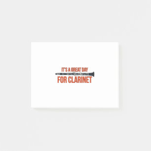 Post-it® C'est un grand jour pour Clarinet