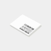 Post-it® C'est une chose de Mahjong que vous ne comprendrie (Incliné)