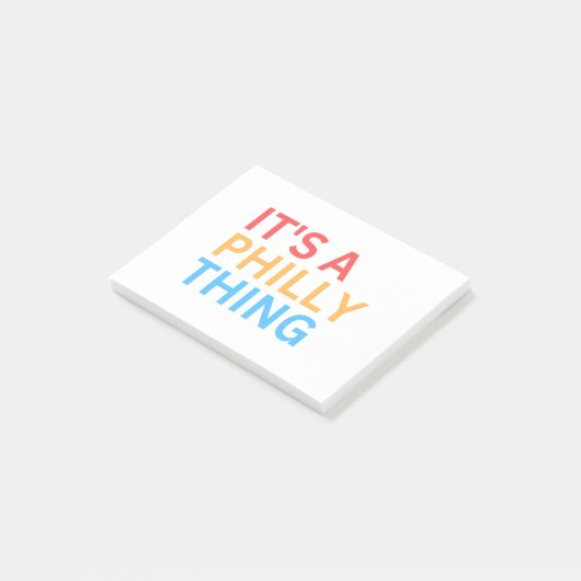 POST-IT® C'EST UNE CHOSE PHILLY (Incliné)