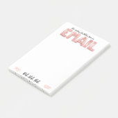 Post-it® Cette réunion devrait avoir été un email : (Incliné)