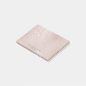Post-it® Chaîne de coiffure Rose Gold Classy Rose Blush (Incliné)