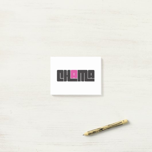 Post-it® Chama (Sur un bureau)