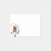 Post-it® Chambre hantée par Halloween heureuse (Devant)