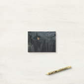 Post-it® Champ de Halloween de la mort (Sur un bureau)