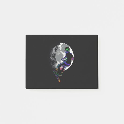 Post-it® Champ Moonlit Scooter - Scooter Boy Arwork (Devant)