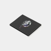 Post-it® Champ Moonlit Scooter - Scooter Boy Arwork (Incliné)