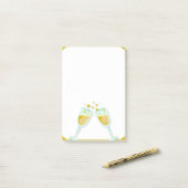 Post-it® "Champagne" (Sur un bureau)