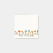 Post-it® Champignons De Champignons Une Note De L'Enseignan (Devant)