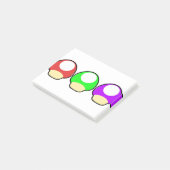 Post-it® Champignons de Videogame (Incliné)