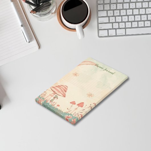 Post-it® Champignons esthétiques célestes à base de lait